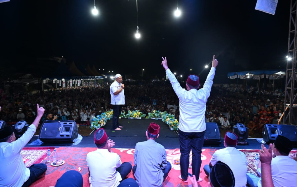 Sejak Menyatakan Diri Maju Cagubri, Abdul Wahid Mengawali dan Mengakhiri Safari Politik di Rohil