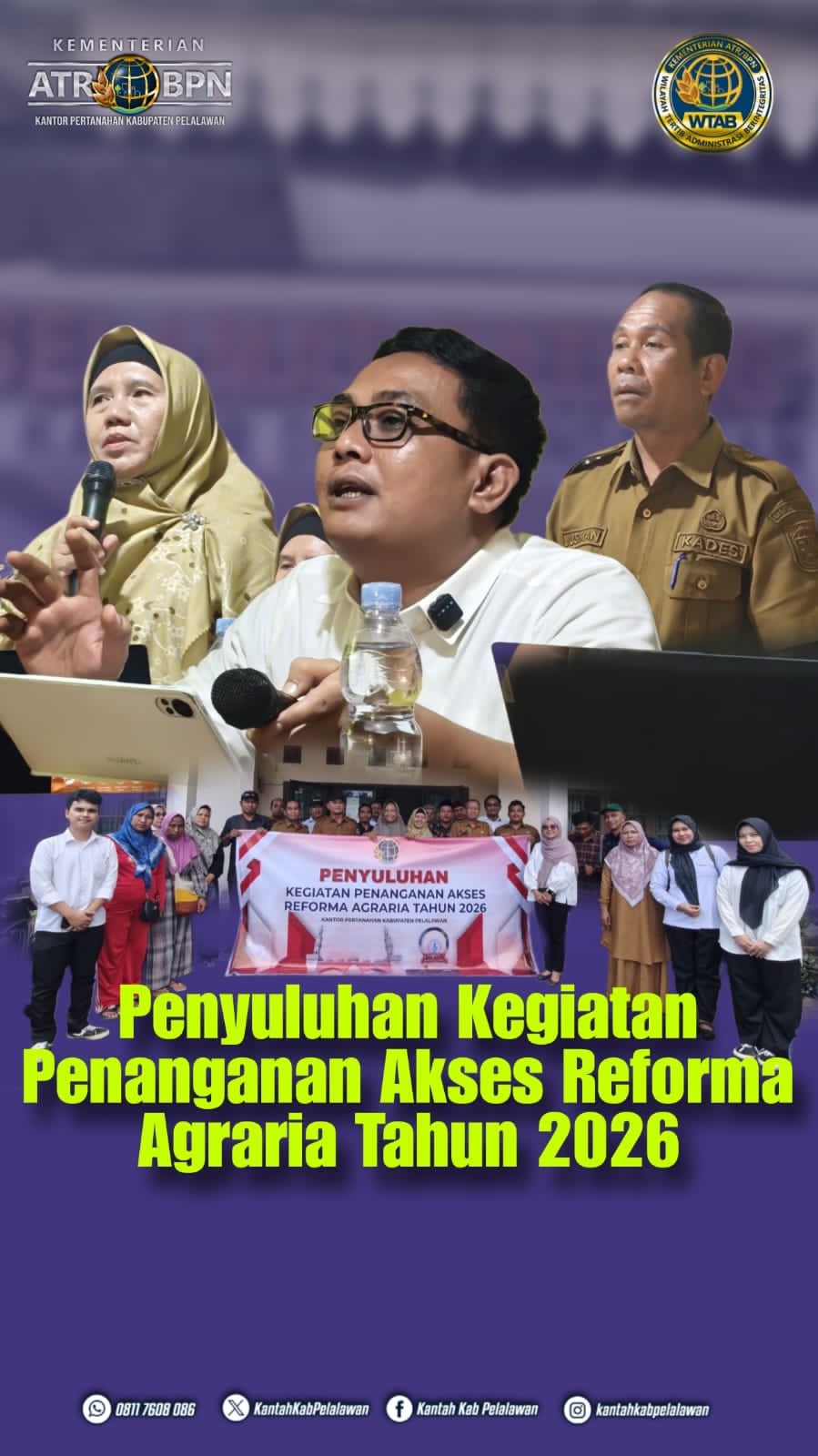 Penyuluhan Reforma Agraria 2026 di Desa Dundangan, Dorong Pemanfaatan Sertipikat Tanah untuk Peningkatan Ekonomi Masyarakat