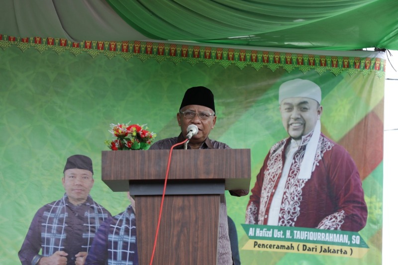 Bupati Asahan Hadiri Haul ke I Pondok Pesantren Bina Ulama Kisaran