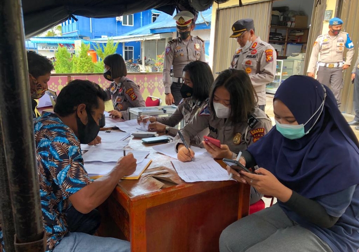 Gerai Presisi Layani Masyarakat Desa Pulau  Terpencil di Rohil