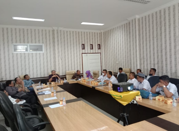 Rapat Pembahasan  RTRW,  Dewan Desak  OPD Sampaikan Data Akurat