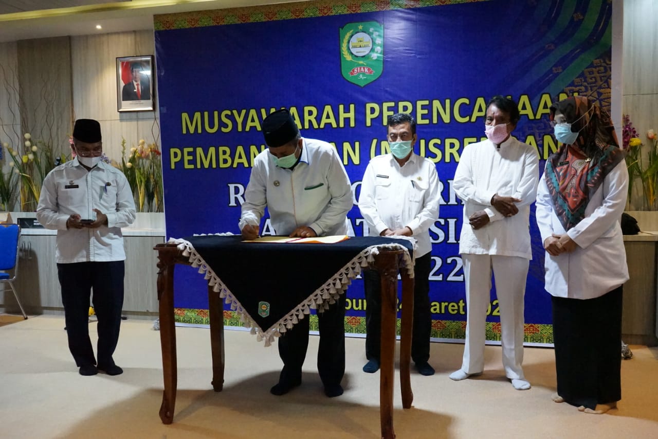 Musrenbang Kabupaten Siak 2021, RKPD 2022 Percepat Pemulihan Ekonomi Melalui  Lima Sektor
