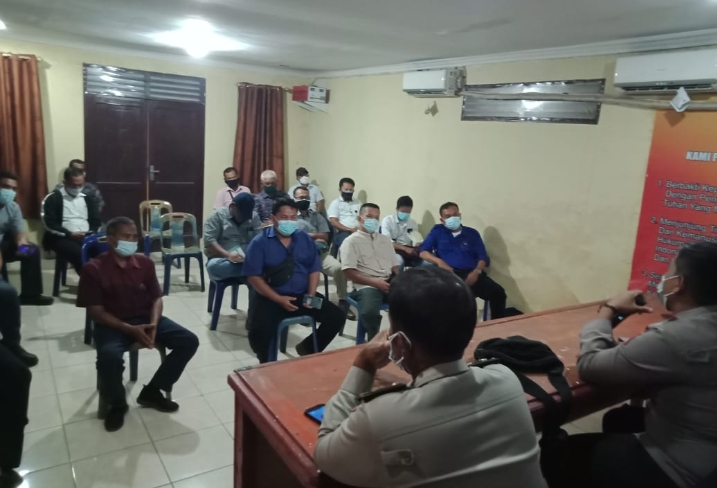 Sejumlah Industri Sawit Rohil Dirikan Posko PPKM