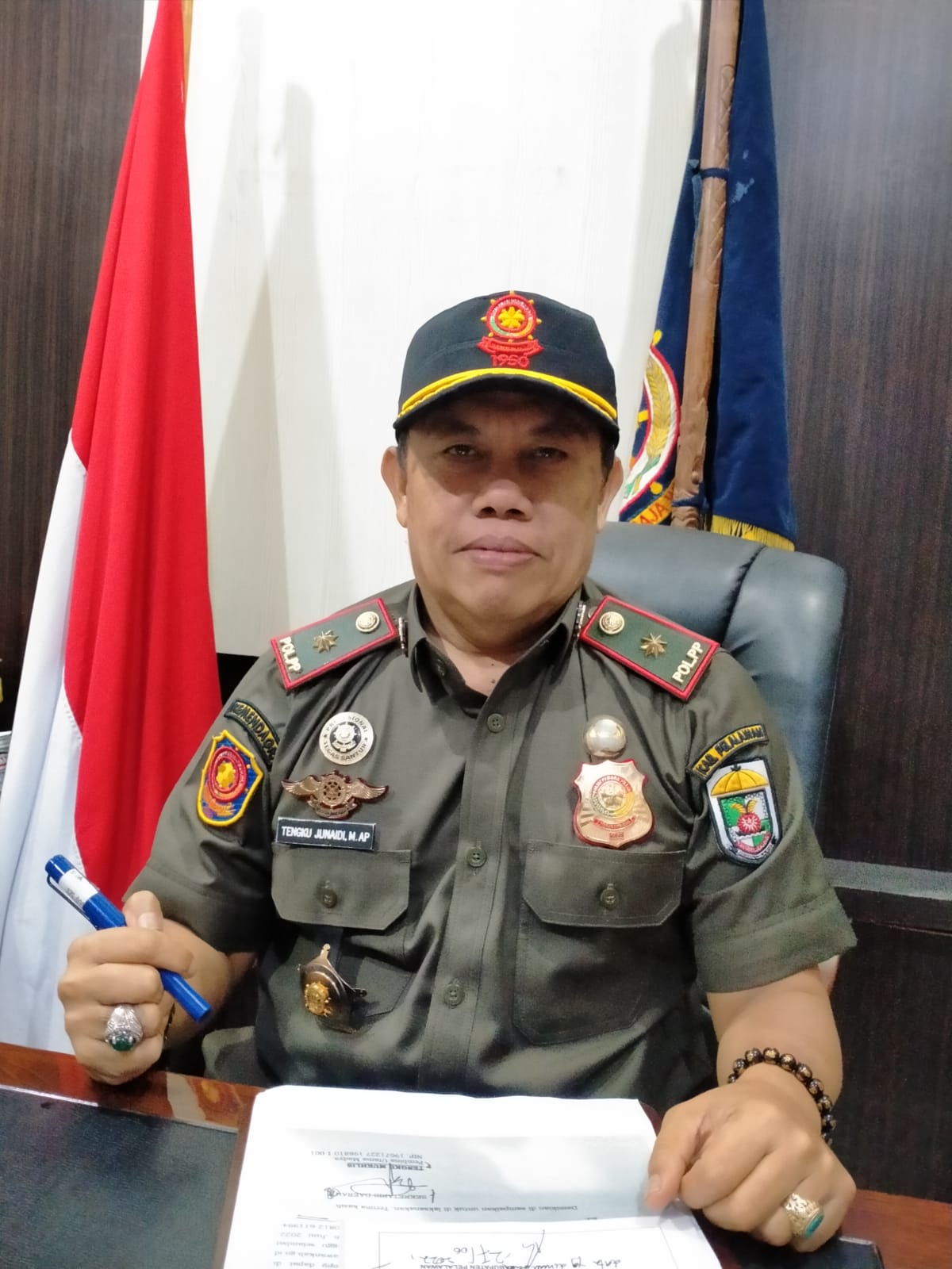 Satpol PP Pelalawan Amankan Tiga Remaja Dibawah Umur