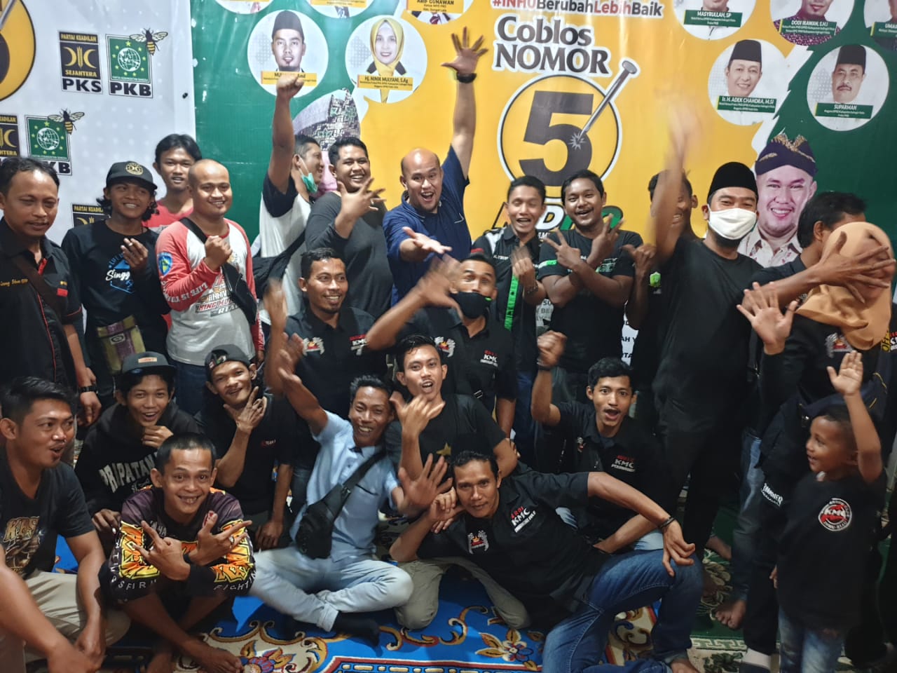 Usai Tonton Debat Pilkada, KRC Inhu Siap Dukung Paslon No 5 Rizal Zamzami-Yoghi Susilo