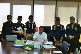 Didampingi Pangbes dan Ketum CBI-PETA, Koperasi Fitrah Harapan Riau Datangi Kemen LHK