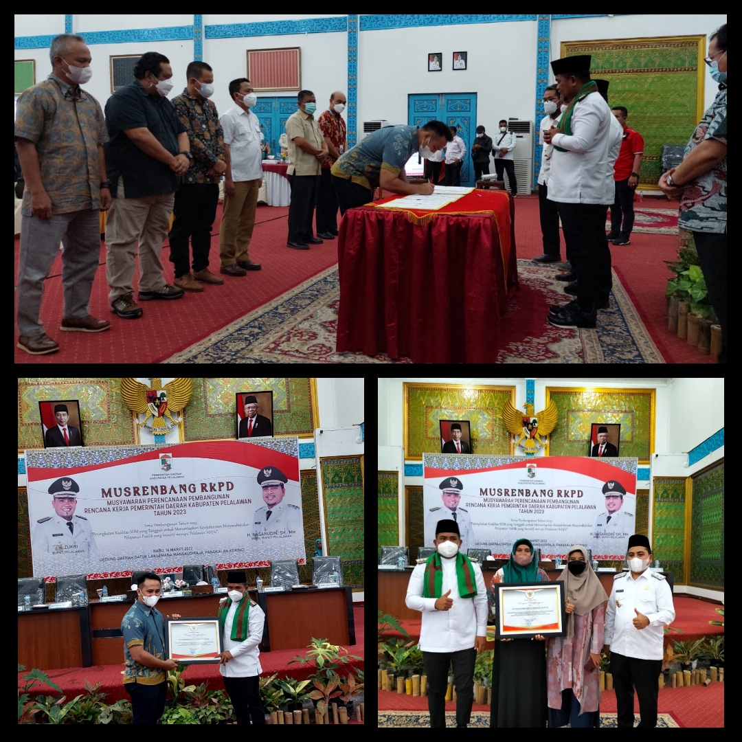 PHE Kampar Terima Penghargaan Program CSR dan PKBL Dari Bupati Pelalawan