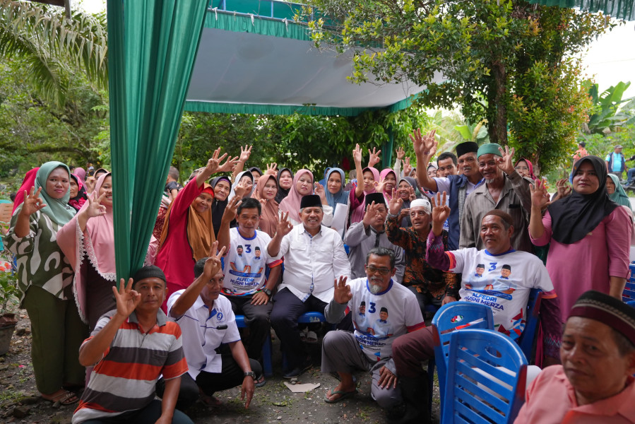 Alfedri Prioritaskan Air Bersih dan Internet Gratis Untuk Warga Kampung Sungai Limau