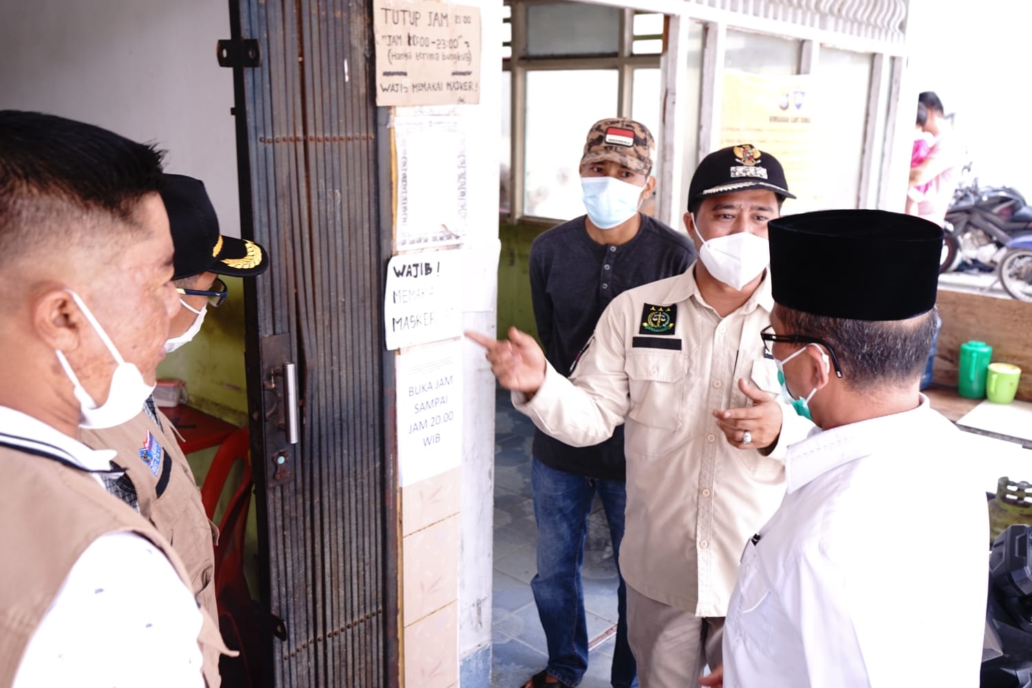 Sekda Siak Minta, Rumah Makan dan Pasar Terapkan Prokes Ketat