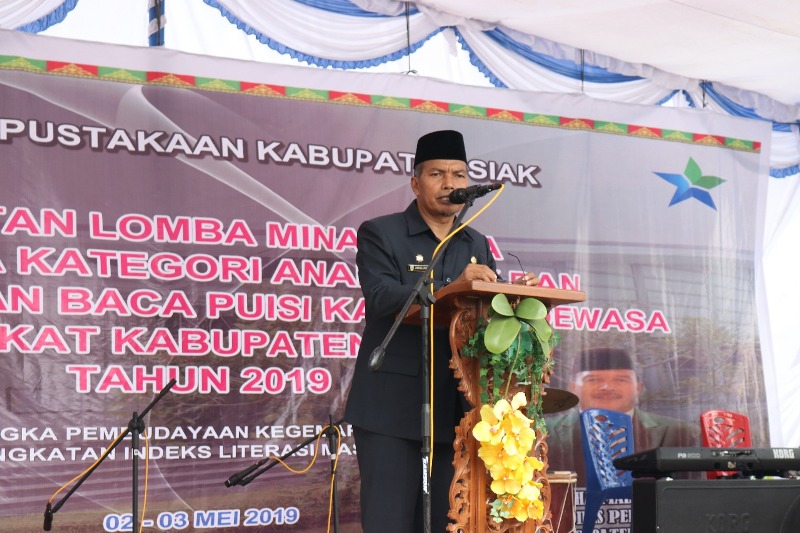 Buka Lomba Bercerita dan Baca Tulis, Jamaluddin: Perpustakaan Merupakan Sarana Mencerdaskan Bangsa