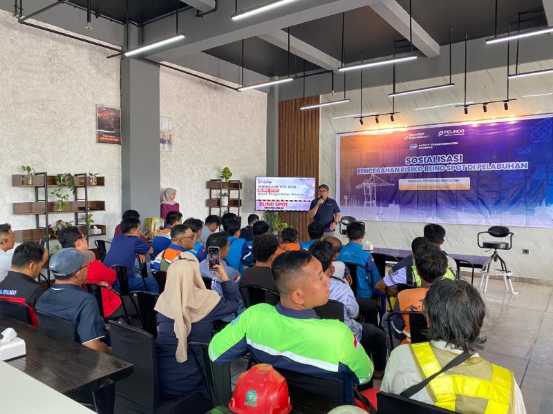 TPK Perawang Sosialisasikan Bahaya Blind Spot