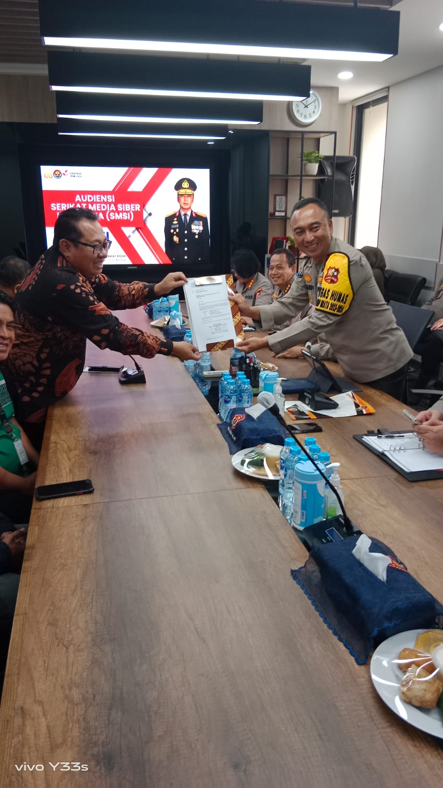 Wujudkan Pemilu Damai, Humas Polri dan SMSI Perkuat Kolaborasi