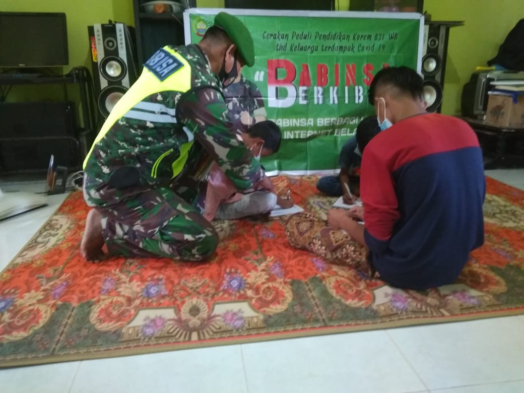 Serda Purnomo Bimbing 3 Siswa Rantau Panjang