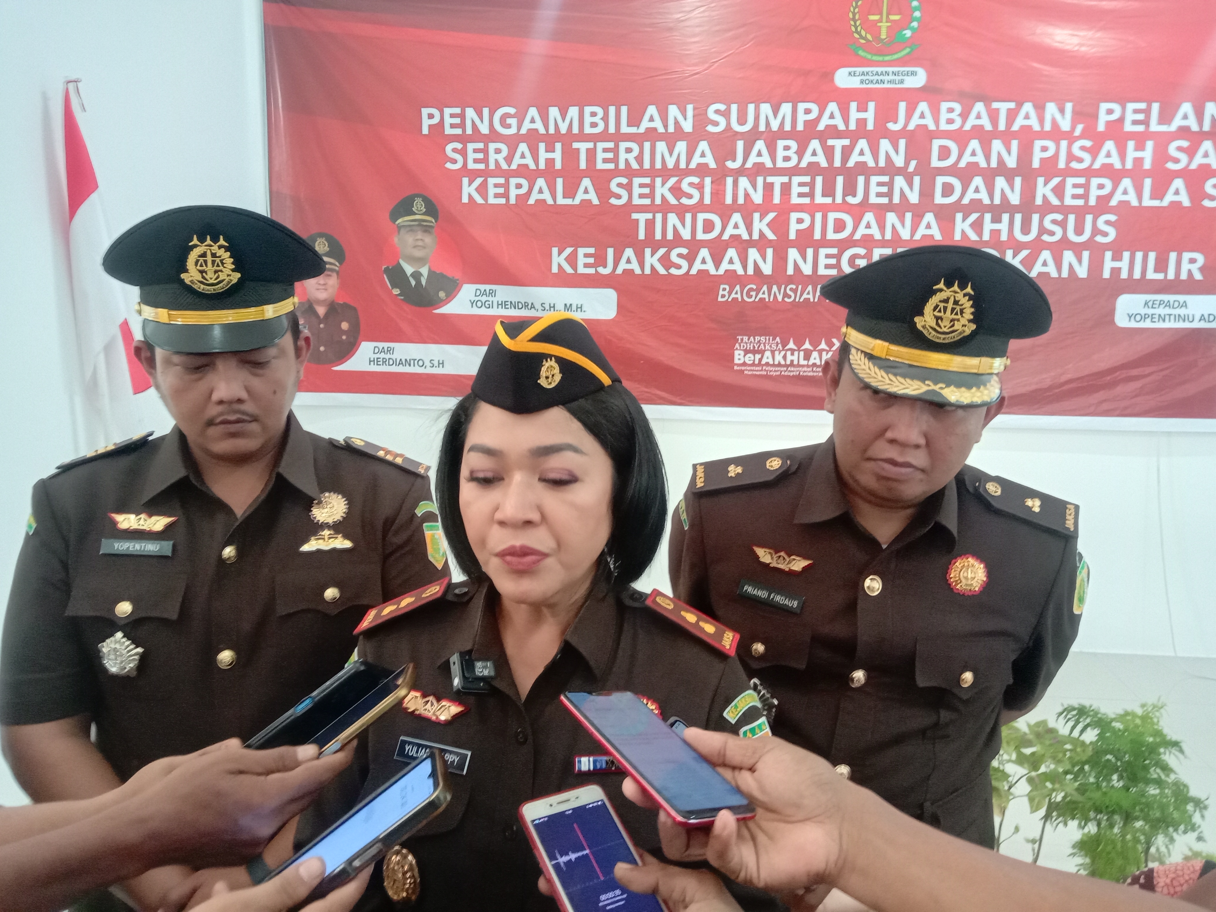 Kajari Yuliarni Appy Berharap Pejabat Jaksa Secara Bekerja Profesional