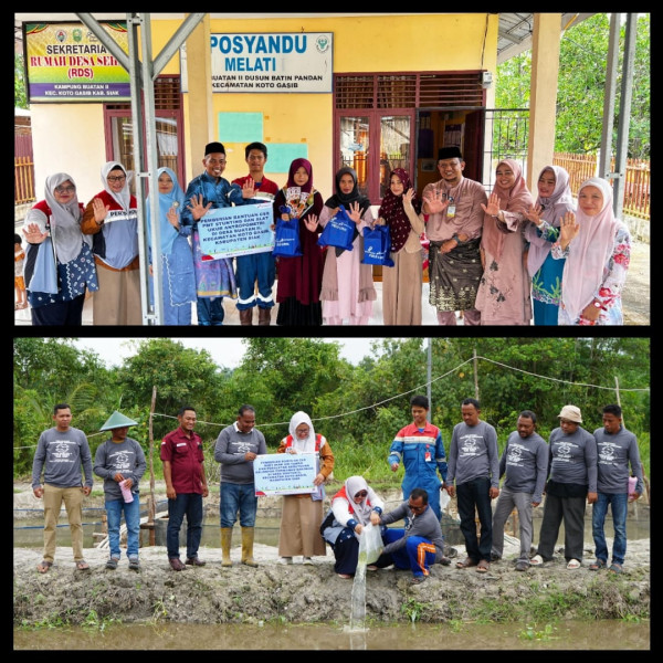 PPM Pertamina EP Lirik di Koto Gasib Sasar Penurunan Angka Stunting dan Peningkatan Ekonomi