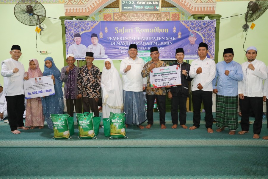 Safari Ramadhan ke Sungai Apit, Alfedri : Ibadah Tahun Ini Lebih Baik Dari Tahun Sebelumnya