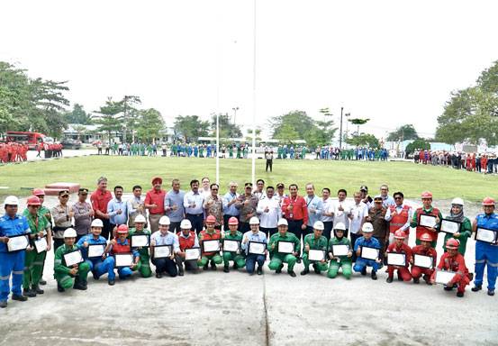 Pemkab Pelalawan Apresiasi Peningkatan Komitmen K3 di PT RAPP