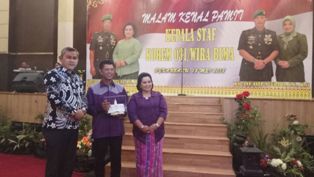 Asisten I Setda Rohil Hadiri Malam Kenal Pamit Kepala Staf Korem 031 WB