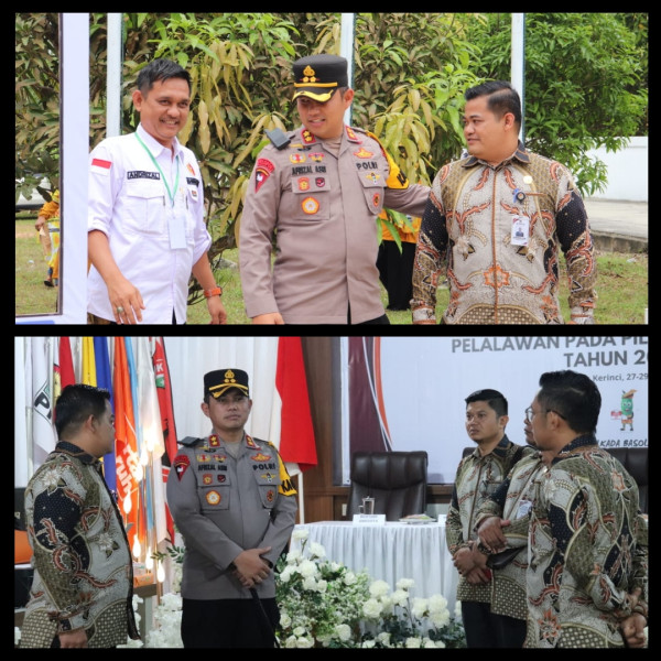 Kapolres Pelalawan Pantau Langsung ke Lapangan Guna ciptakan Cooling System Pemilu Damai 2024
