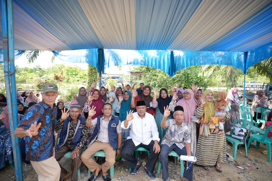 Hadirkan 8 Ribu Titik Lampu di Siak, Program Siak Terang Alfedri-Husni Siap Terangi Kampung di Sungai Mandau