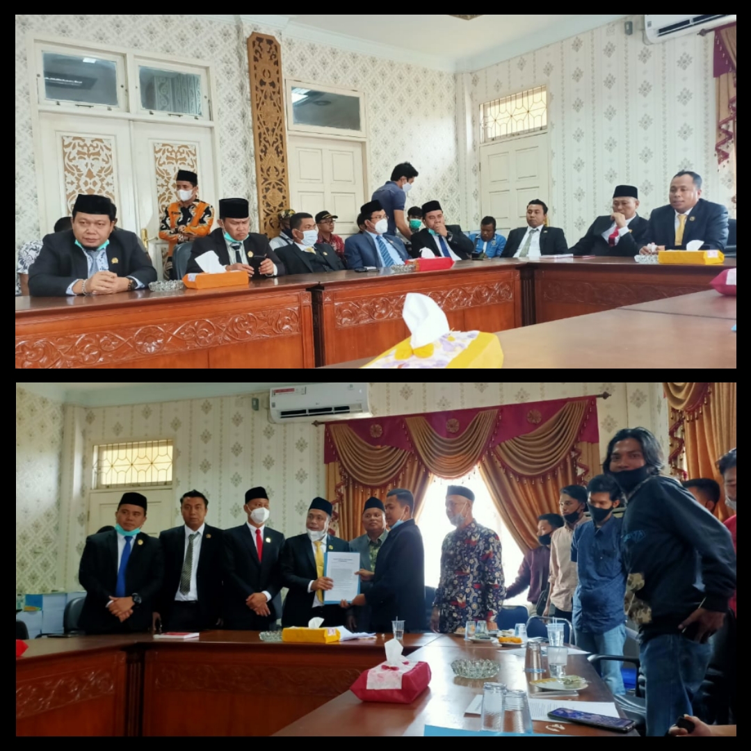 Datangi DPRD Pelalawan, FPPB Minta Kasus Dugaan VCS Oknum Dewan Diusut