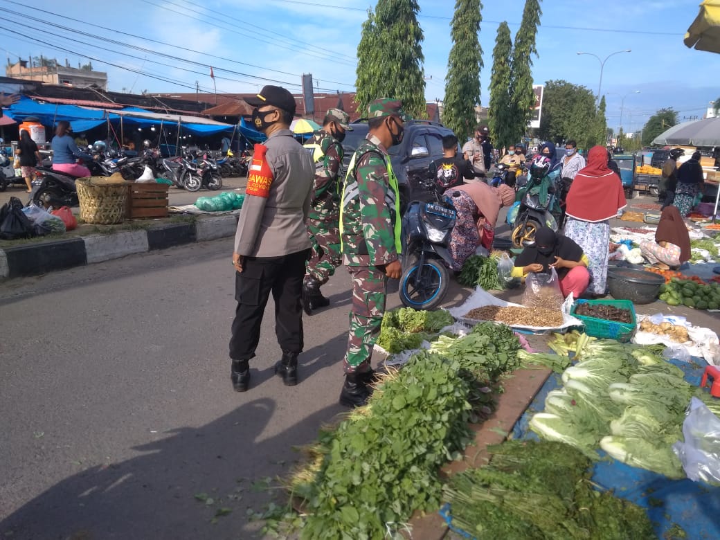 Operasi Disiplin Prokes, Semua Pedagang Wajib Pakai Masker