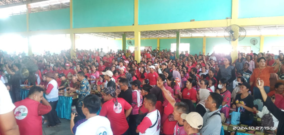 Disebut Bapak Semua Suku, Ribuan Masa Banjiri Kampanye ISO Di Tualang