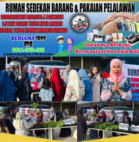 Santi Penggagas SBPP: Gerakan Berbagi dari Hati untuk Masyarakat Pelalawan