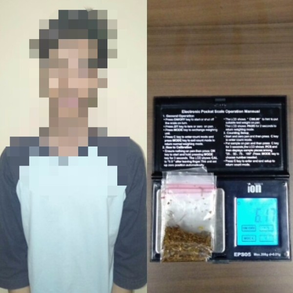 Miliki Narkoba, Pemuda Kampung Sempu Diamankan Polres Serang