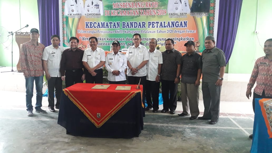 Buka Musrenbang di Bandar Petalangan,  Bupati Ajak Masyarakat Terus Jaga Kebersamaan