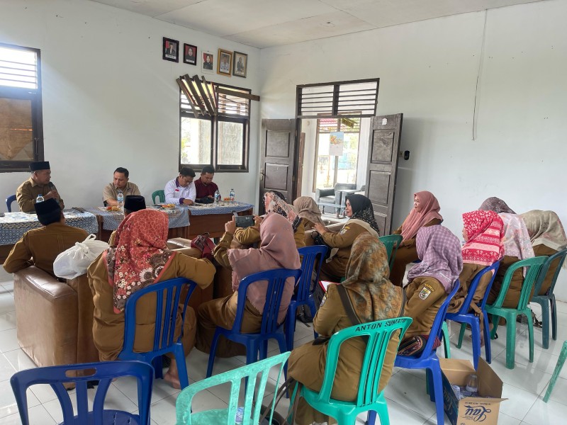 Antusias Dihadiri Kepsek, Komnas PA Pelalawan Sepakat MoU Kerjasama dengan K3S SD Langgam