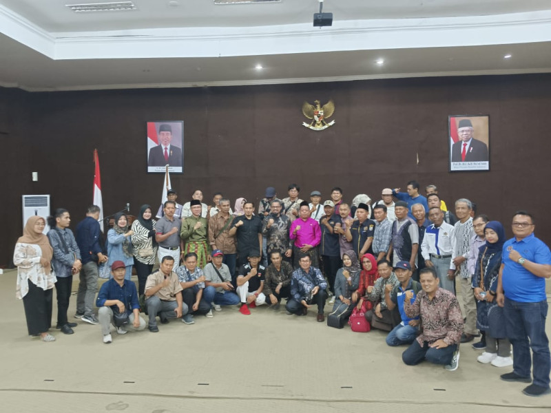 Diskominfo dan PWI Pelalawan, Sambut Baik Kunjungan Diskominfo dan PWI Kota Bukittinggi