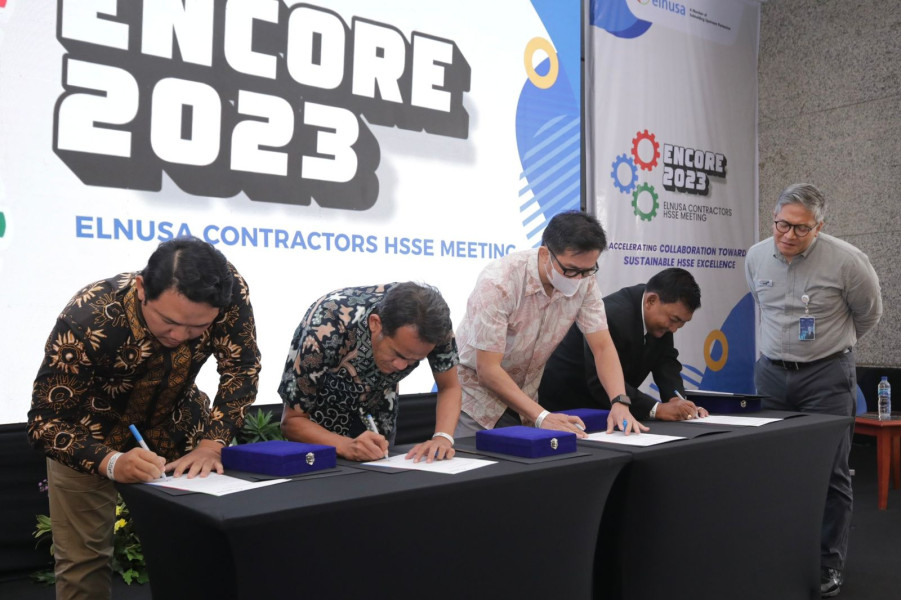 Perkuat Sinergi Mitra Kerja, Elnusa Gelar Contractors HSSE Meeting (ENCORE) 2023