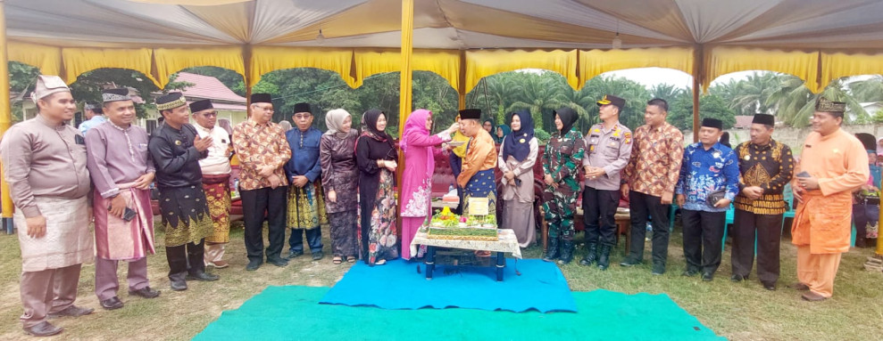 Hari Jadi Ke-8 Kelurahan Cempedak Rahuk Meriah , Ini Pesan Lurah