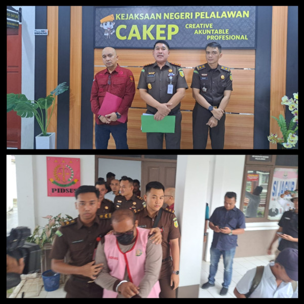 Tipu Puluhan Korban Dengan Iming-iming SK Honorer, J Ditetapkan Sebagai Tersangka Oleh Kejari Pelalawan