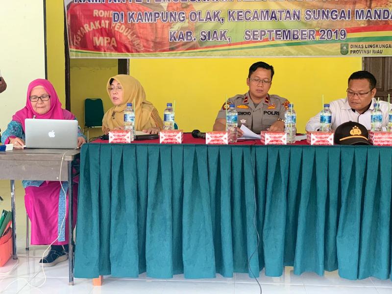 Siswoyo Sampaikan Undang-Undang Berlapis Buat Pelaku Pembakar Lahan