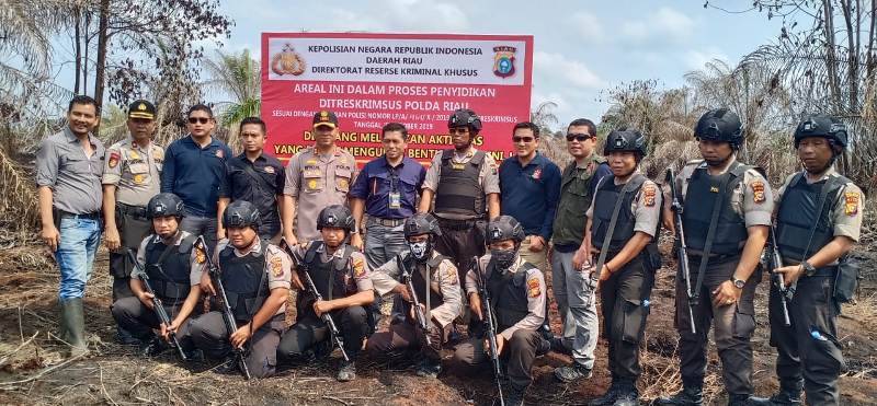Kasus Karhutla PT TI, Polda Riau Tingkatkan Status Jadi Penyidikan