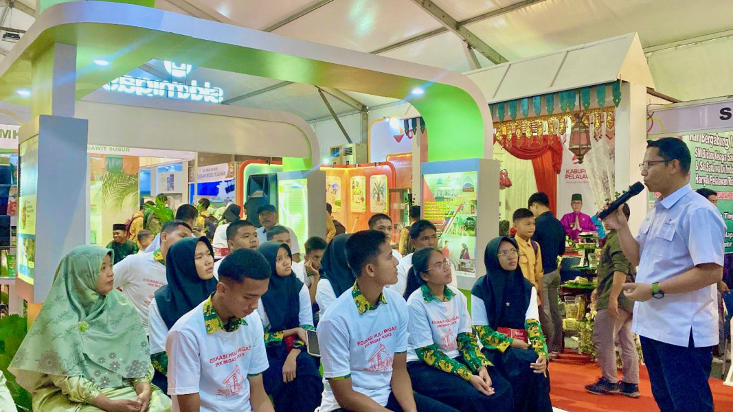 Hari ke 3 Helat Pelalawan 2024, Siswa Pangkalan Kerinci Antusias Ikuti Edukasi Hulu Migas Bersama EMP Bentu Ltd