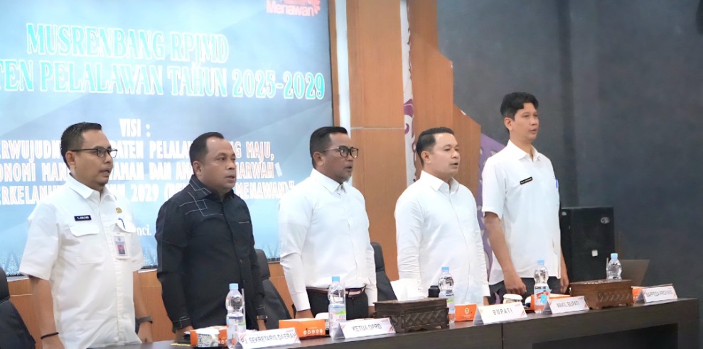 Buka Musrenbang RPJMD 2025-2029, H Zukri Tegaskan Komitmen Wujudkan Pelalawan Menawan
