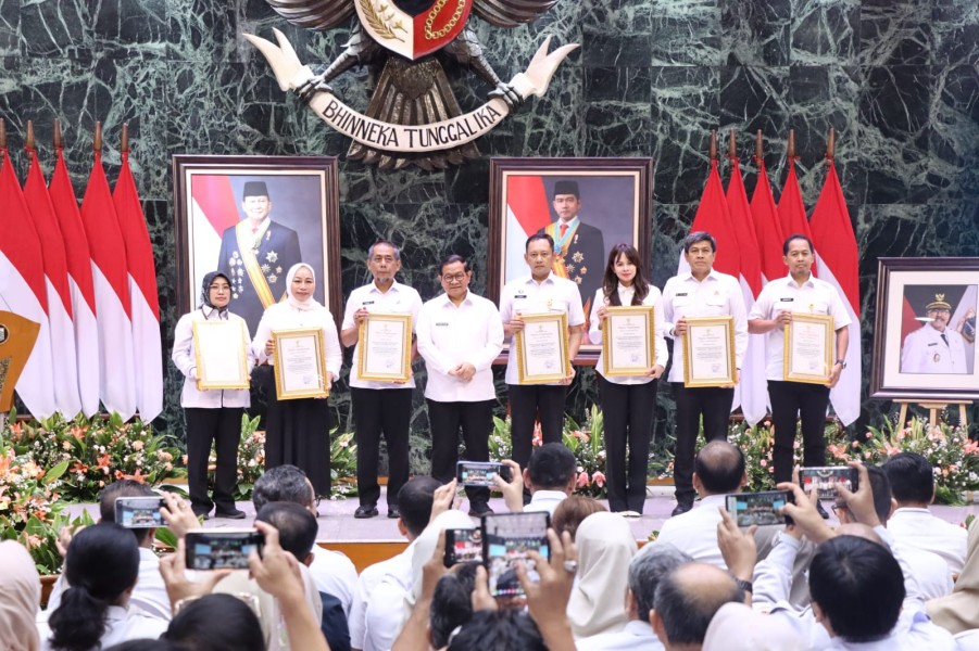 Serahkan 499 Sertifikat Hak Pakai, Kementrian ATR/BPN Amankan Rp 124 Triliun Aset Pemprov DKI Jakarta Sepanjang Tahun 2026