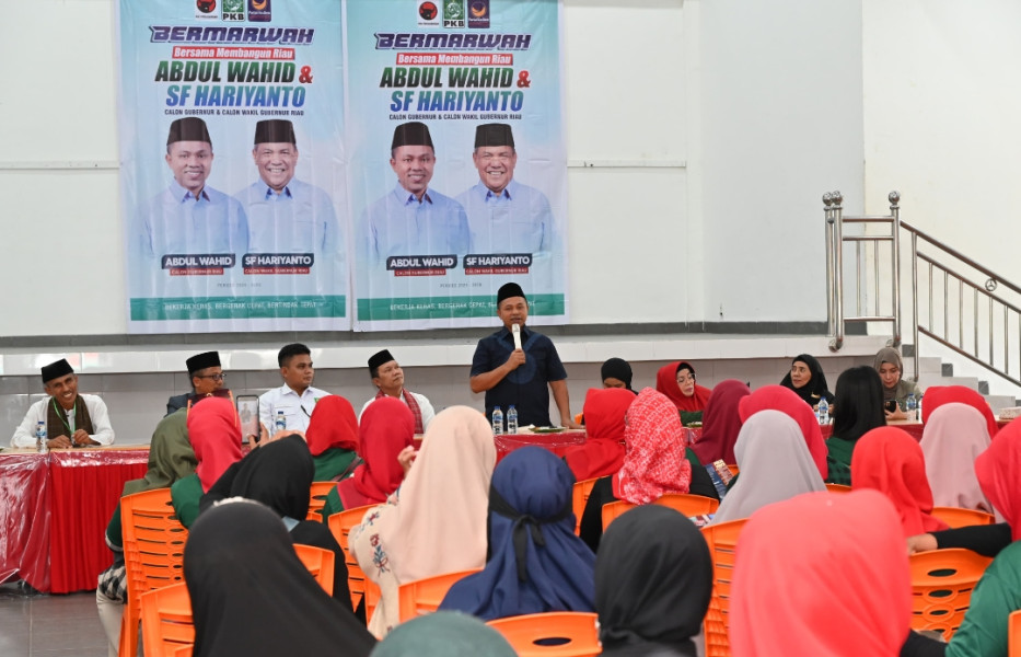 Dukungan Untuk Abdul Wahid - SF Hariyanto Terus Bertambah,  Kini Datang dari Ikeda Dumai