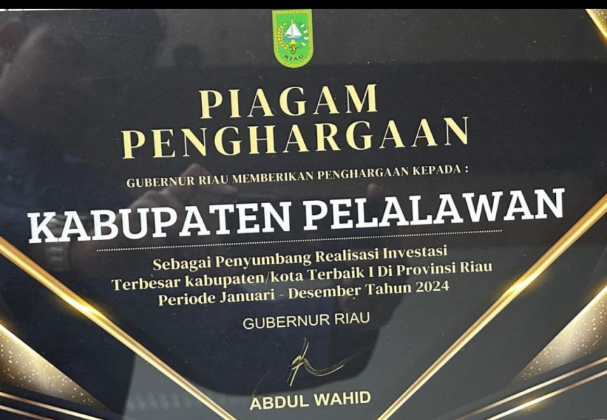 13,6 Triliun Investasi 2025, Pelalawan Jadi Motor Penggerak Ekonomi Riau