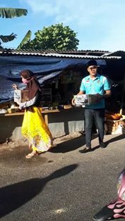 Pray For Lombok, Perawang Peduli Berhasil Kumpulkan 6 Juta Lebih Dan 4 Kardus Baju