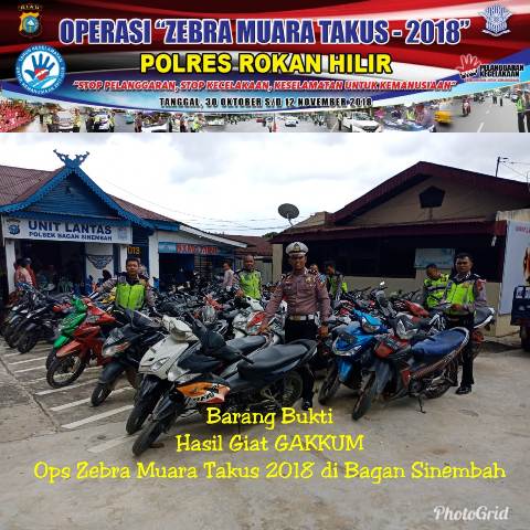 Dalam Dua Hari Ops Zebra, Sat Lantas Polres Rohil Temukan 162 Pelanggaran