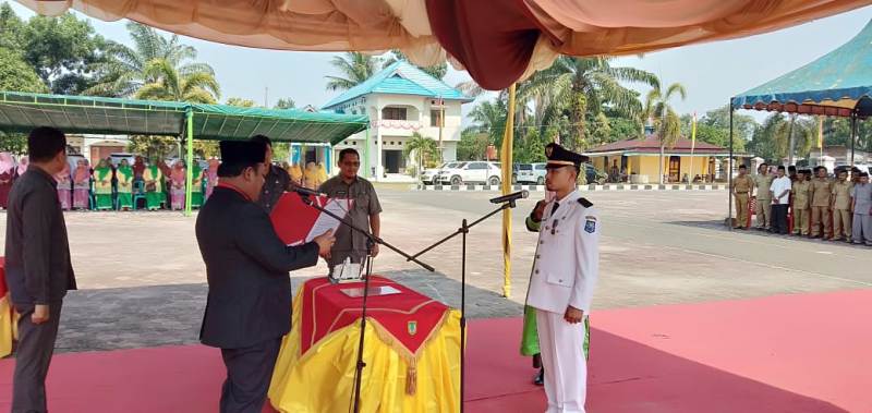 Wakil Bupati Rokan Hilir Lantik Roby Kurniawan, Ini Amanatnya