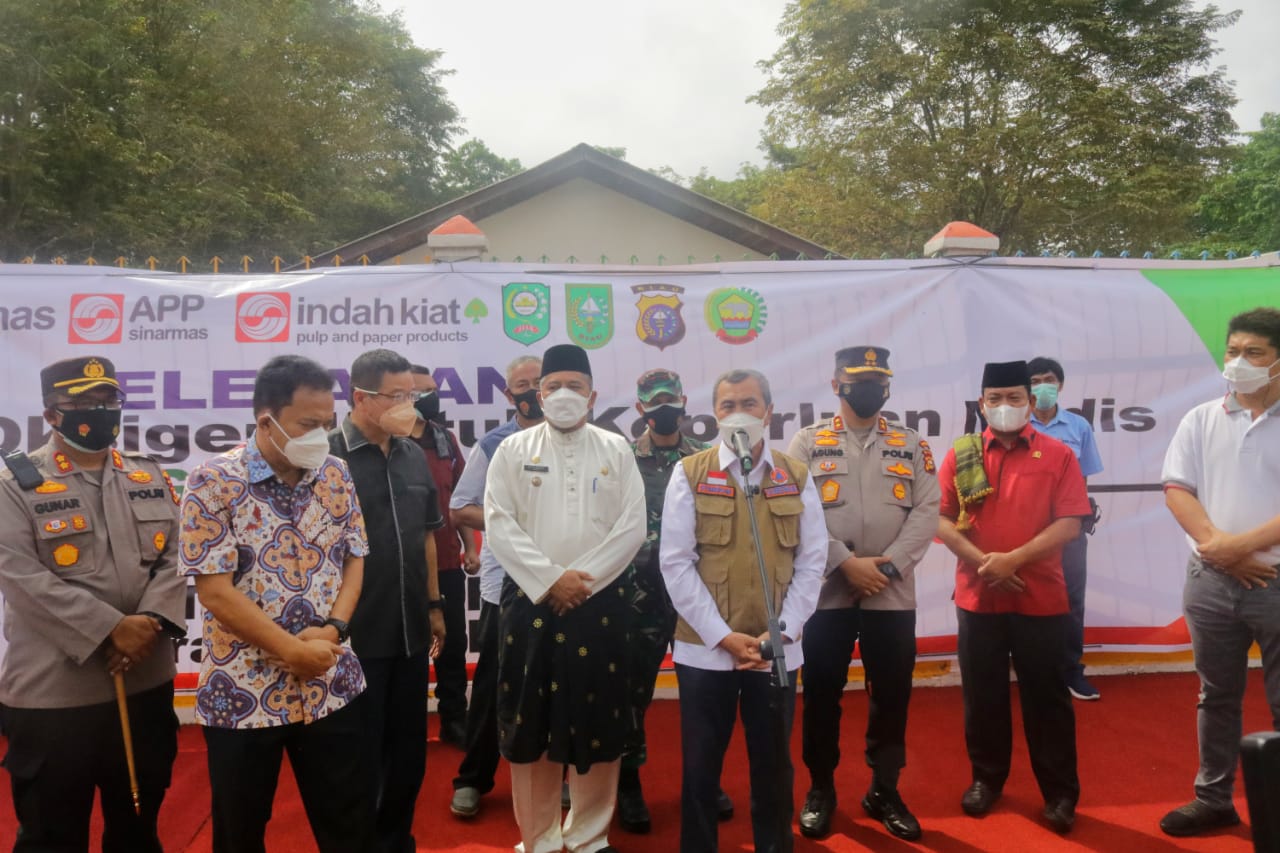 Pemkab Siak Dukung Percepatan Herd Immunity Melalui Vaksinasi Gotong Royong