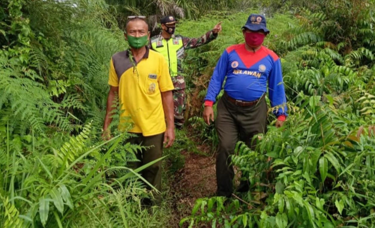 Serda Sarju Sosialisasi Karhutla di Kampung Tualang