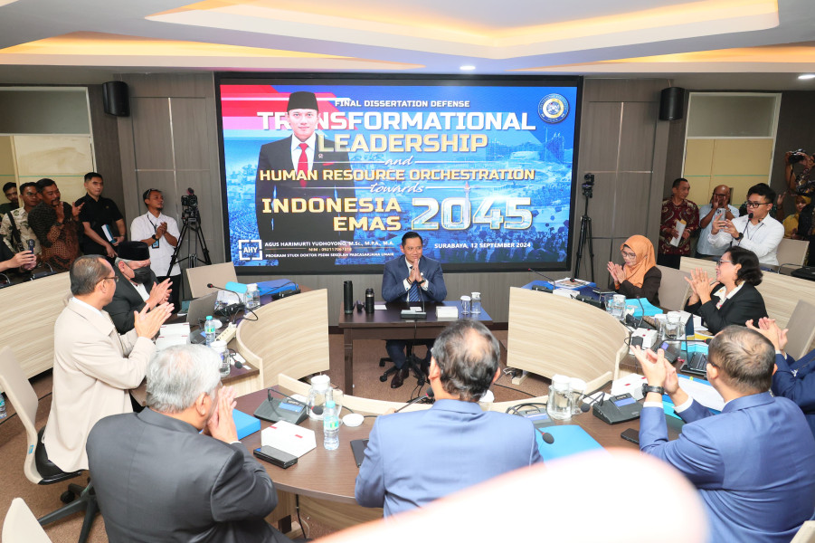 Berhasil Pertahankan Disertasi Tentang Kepemimpinan Tranformasional dan Orkestrasi SDM, Menteri AHY Siap Sambut Ujian Terbuka Doktoral