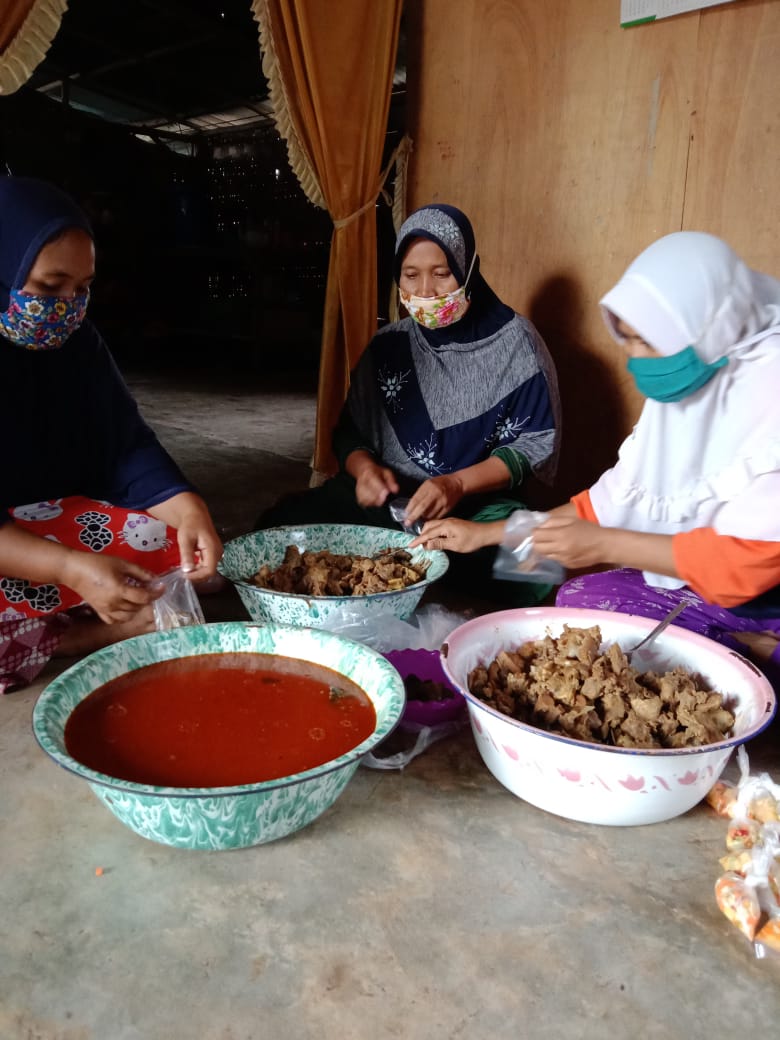 Balai Ternak BAZNAS Siak Penuhi Pesanan Hidangan Olahan Daging