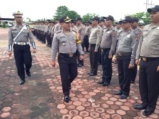 Amankan Pilgubri 2018, Polres Rohil Kerahkan 492 Personel